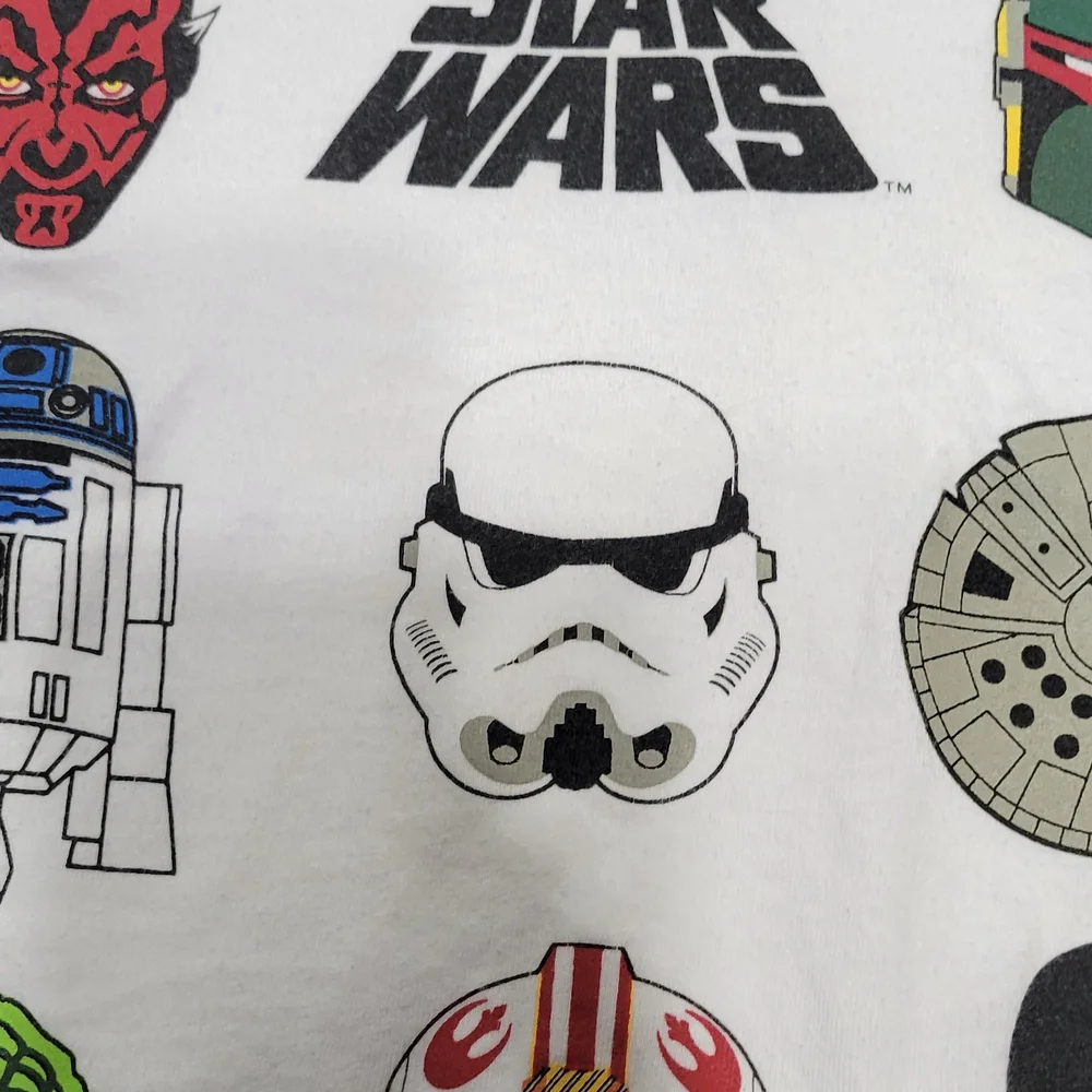 GAP Kids White Star Wars Character Tee
